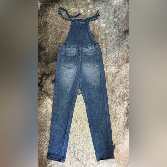 Blue Denim Overalls - Picture 2 of 10